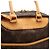 Borsa Louis Vuitton Monogram Bowling Vanity Deauville - vista 7