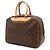 Borsa Louis Vuitton Monogram Bowling Vanity Deauville - vista 3