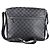 Borsa Messenger Louis Vuitton District MM Damier Graphite - vista 3