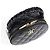 Chanel Vanity Case Rotondo in Pelle Matelassé Nera - vista 5