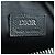 Dior 8 Borsa a Tracolla in Tela Jacquard Oblique e Pelle Nera - vista 5