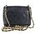 Chanel Mini Flap Bag pelle nera matelassé - vista 3