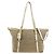Prada Logo Convertible Canvas with Leather Large
