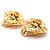 Chanel Vintage CC Round Clip-On Metal Small - vista 3
