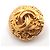 Chanel Vintage CC Round Clip-On Metal Small - vista 5