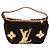 Louis Vuitton Pochette Rabat Shearling Monogram Marrone - vista 2