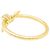 Anello Tiffany & Co, "Knot" in oro giallo e diamanti. - vista 2