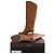 Autre Marque Botas Skorpios de piel camel - vista 6