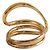Autre Marque Anello Petite round trip dorato - vista 4