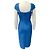 Herve Leger Kristen Kleid Deep Ocean Blue - Ansicht 3