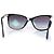 Chanel, gafas de sol cat-eye con cadena de cuero blanco - vista 5