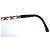 Chanel, gafas de sol cat-eye con cadena de cuero blanco - vista 8