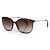 Chanel, braune Sonnenbrille mit Kristallbügeln