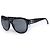 Chanel, Gafas de sol oversized negras con cc
