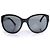 Chanel, Gafas de sol oversized negras con cc - vista 2