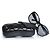 Chanel, Gafas de sol oversized negras con cc - vista 3