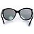 Chanel, Gafas de sol oversized negras con cc - vista 5