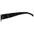 Chanel, Gafas de sol oversized negras con cc - vista 7