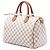 Borsa Boston Louis Vuitton Damier Azur Speedy 30 Bianca - vista 2