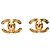 Orecchini a clip Chanel CC intrecciati placcati oro - vista 2