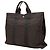 Borsa Tote Herline MM Hermès in Tela Marrone - vista 2
