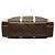Borsa da viaggio Louis Vuitton Monogram Sirius 50 Marrone - vista 3