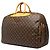 Borsa da viaggio Louis Vuitton Monogram Alize 2 Poches Marrone - vista 2