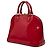Borsa a mano Louis Vuitton Monogram Vernis Alma PM rossa - vista 2