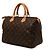 Borsa Boston Louis Vuitton Monogram Speedy 30 Marrone - vista 2
