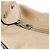 Chloé Bolsa Camera de couro embossed bege - vista 15