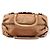 Miu Miu Borsa Bowling in pelle di vitello marrone chiaro - vista 4