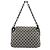 Gucci Borsa a tracolla Grey GG con catena in plastica nera - vista 3
