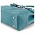 Coach Borsa Tote Hamptons in pelle Teal 8A70 - vista 7