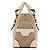 Céline Boogie Tote Bag aus Macadam Canvas beige - Ansicht 2