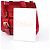 Chloé Bolsa Micro Edith em couro vermelho - vista 10