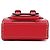 Chloé Bolsa Micro Edith em couro vermelho - vista 5