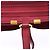 Chloé Borsa Marcie 2-Way in pelle bordeaux - vista 7