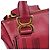 Chloé Borsa Marcie 2-Way in pelle bordeaux - vista 8