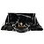 Chloé Borsa Tote in pelle verniciata nera - vista 4