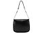 Prada Borsa a tracolla Vitello Metal in pelle di vitello nera - vista 3