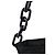 Prada Borsa a tracolla con catena Swing in nylon Tessuto nero 1996 - vista 7