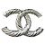 Chanel Spilla CC in Metallo Dorato