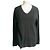 Zadig & Voltaire Peter C schwarzer Kaschmirpullover V-Ausschnitt