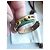 Hermès Bracciale in Pelle e Catena Dorata - vista 9