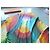 Hermès Carré Marcelina in seta multicolore 140x140 - vista 5