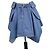 Minifalda cargo con cinturón de denim azul Loewe