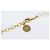 Collana corta 30 Montaigne Christian Dior in oro e perle finte bianche - vista 4