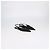 Autre Marque Saint Laurent Black Satin Babylone Slingback Flats - vista 2