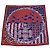 Hermès Hermes Multicolor Silk Ex-Libris en Cravates Scarf 90