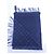 Sciarpa Louis Vuitton Monogram in lana e cashmere blu - vista 13
